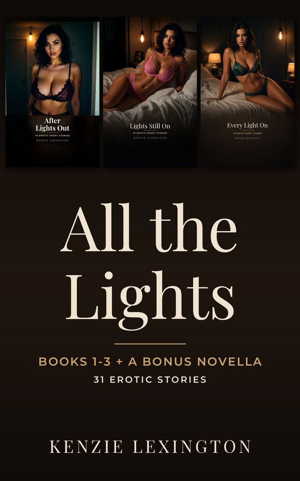 Cover of All the Lights, the After Lights Out box set by Kenzie Lexington